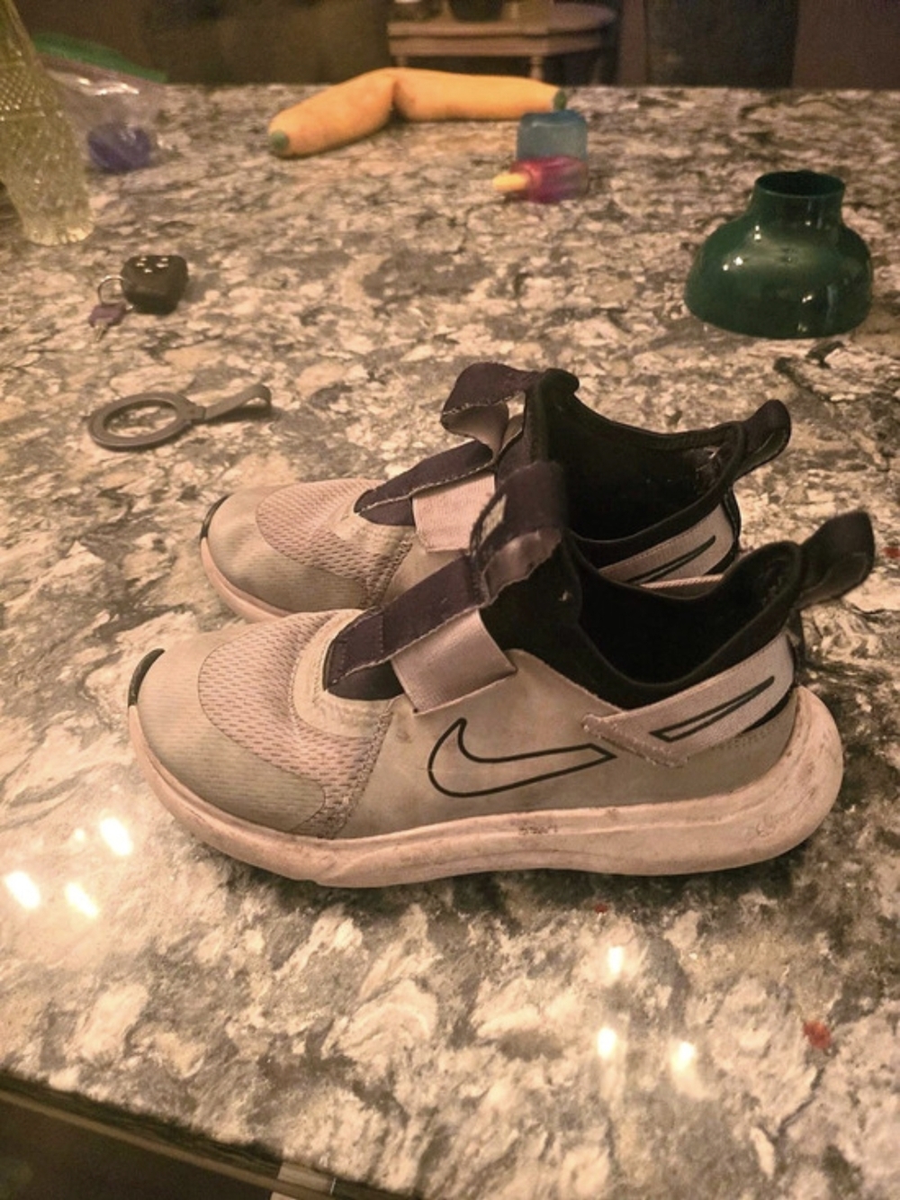 Nike Women's Athletic Sneakers in Gray & Black